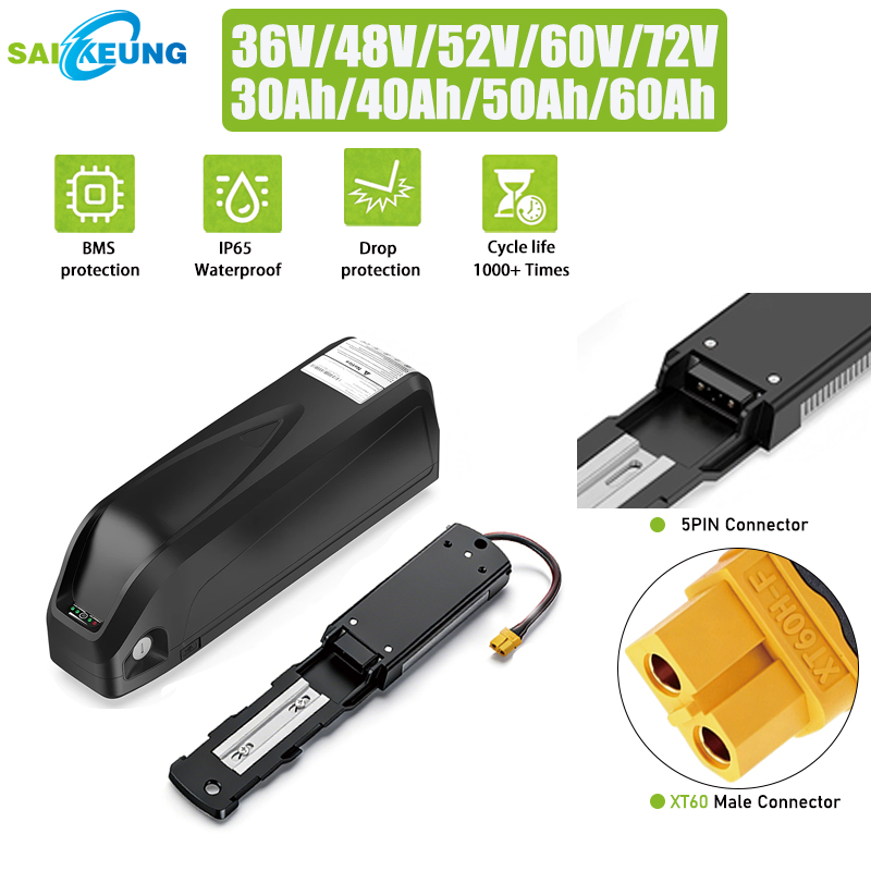 Ebike Battery 48V 20Ah Hailong - แบตเตอรี่ Cham 36 48v 52 60