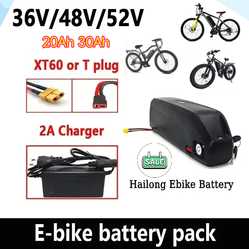 แบตเตอรี่ Hailong สำหรับจักรยา - Ebike Battery 48V 20Ah Hailong บทวิจารณ์และราคา