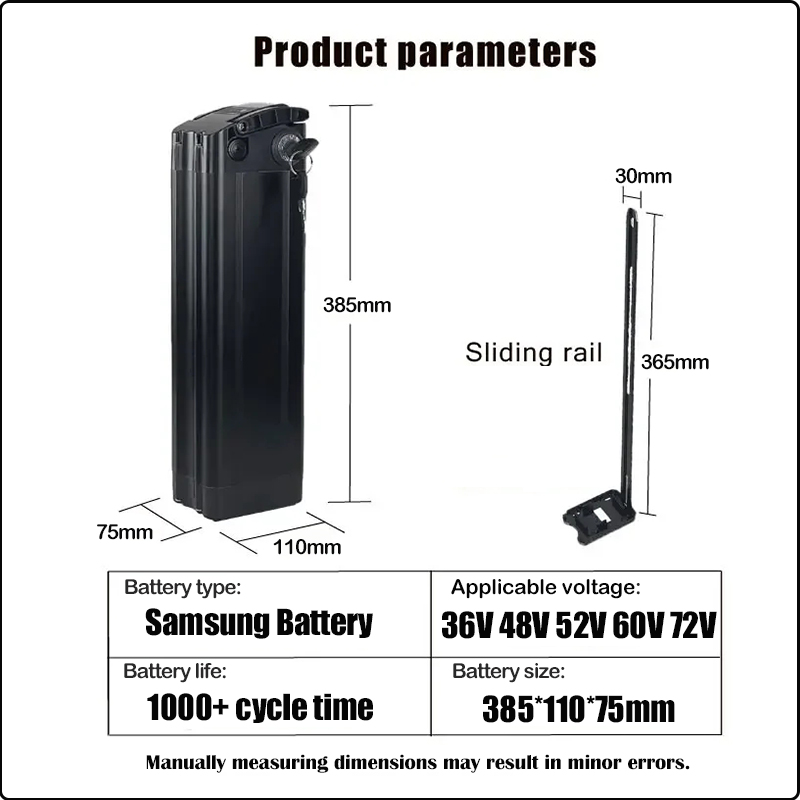 จักรยานไฟฟ้า 36v 48v 52v Silve - Electric Bicycle Battery 72V 30Ah บทวิจารณ์และราคา