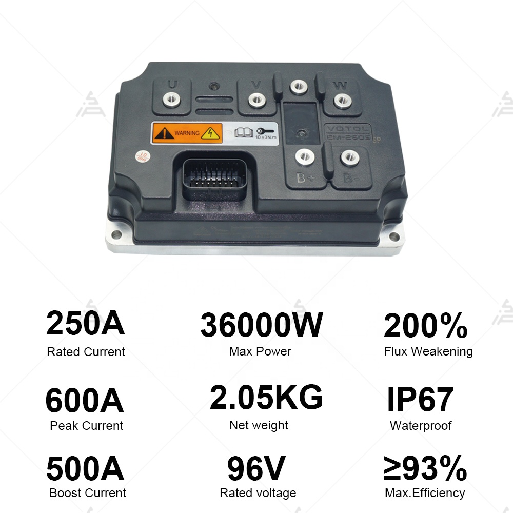 Votol EM260SGTP-CAN-96V คอนโทร - Programmable Bldc Motor Controller 96V บทวิจารณ์และราคา
